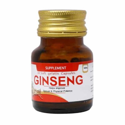 کپسول ژلاتینی جینسینگ 100 میلی گرم دانا 30 عدد